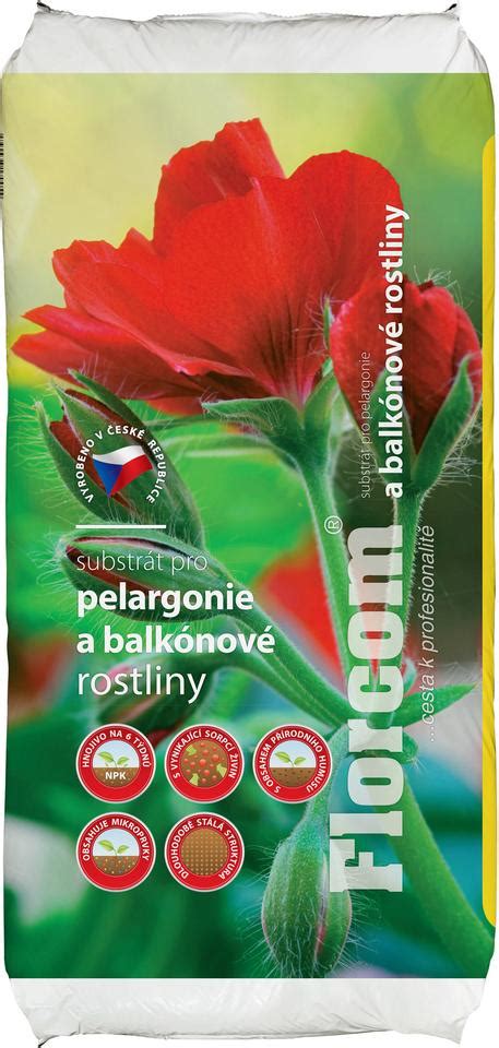 Detailný pohľad na štruktúru substrátu Florcom pre balkónové kvety