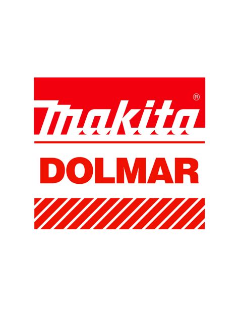 Ilustračná fotografia znázorňujúca logo značiek Dolmar a Makita