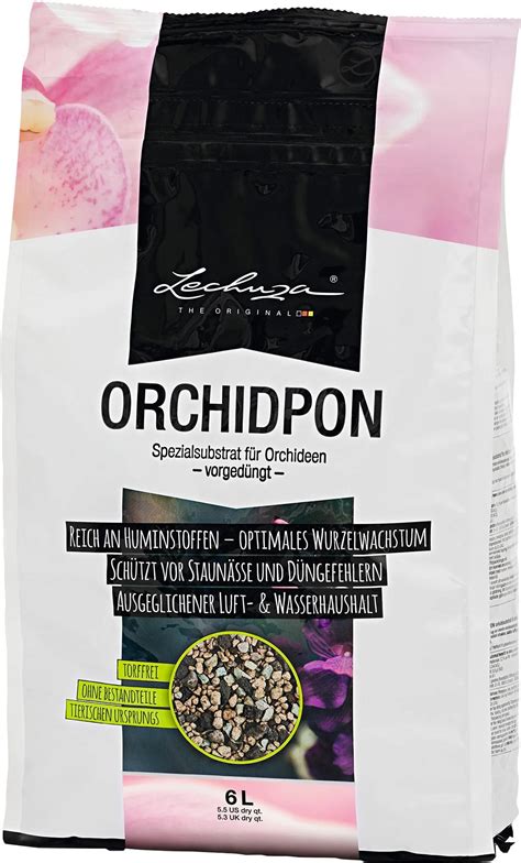 Špeciálny substrát pre orchidey s kôrou a kokosovým vláknom.