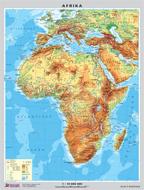 mapa východnej Afriky s vyznačenými pohoriami Usambara
