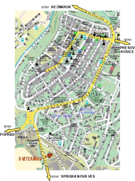 Mapa záhrady s vyznačeným ideálnym miestom pre skleník