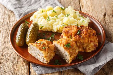 Zapečený záhradnícky rezeň s omeletami