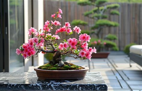 fotka - bonsaj z japonskej azalky