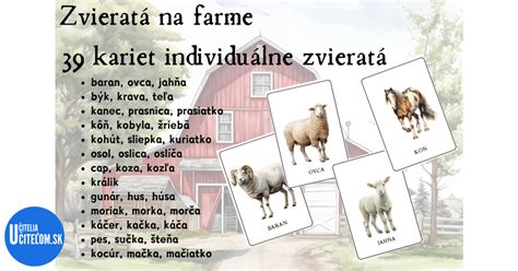 Produktívne zvieratá na farme ako zdroj organického hnoja