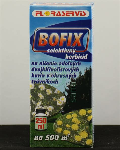 Koláž obalov populárnych selektívnych herbicídov (Bofix, Lontrel 300, Mustang Forte, Travin)