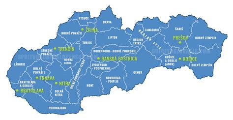 Mapa senzitívnych a kontaminovaných území Slovenska