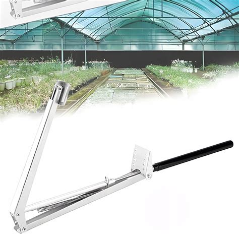 ilustrácia automatického otvárača okna na skleníku