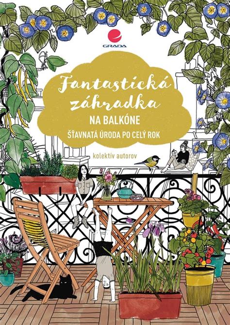 Ilustrácia zlatovky pestovanej v črepníku na balkóne.