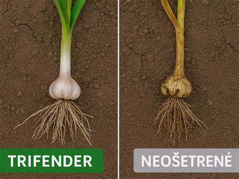 Schéma prípravy pôdy a hĺbky výsadby cesnaku (jarná vs. jesenná)