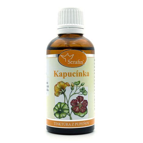 fľaštička s tinktúrou z pupeňov