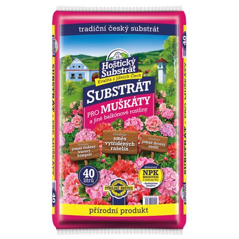 Detail štruktúry kvalitného substrátu pre muškáty.