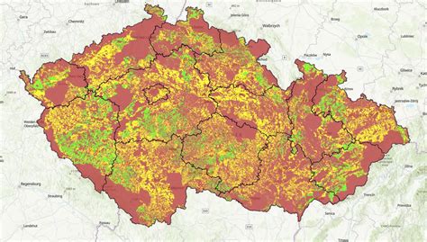 Mapa optimálnych pestovateľských oblastí maku