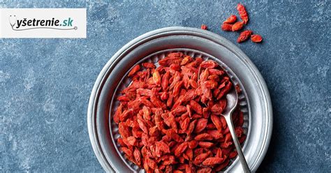 infografika s vyznačenými hlavnými benefitmi plodov goji pre zdravie