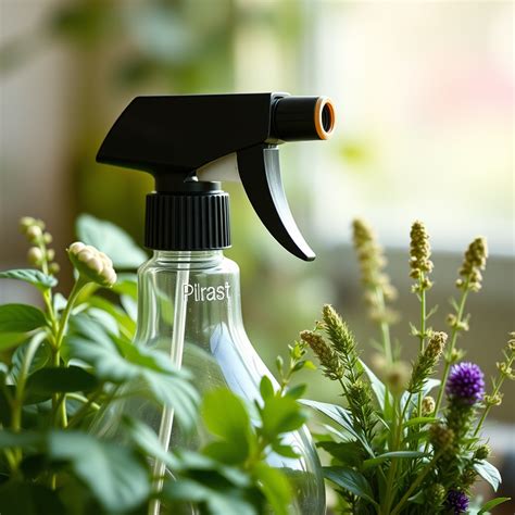 fľaša s chemickým postrekom proti múčnatke