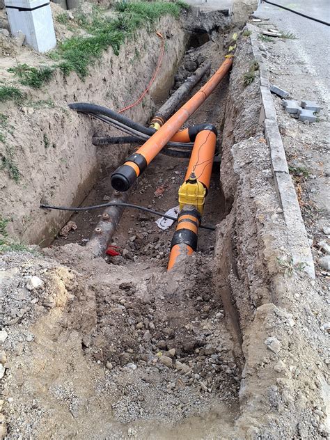 Zasypaná ryha po inštalácii závlahového potrubia