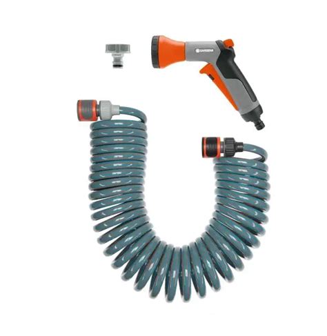 fotografia špirálovej hadice v akcii