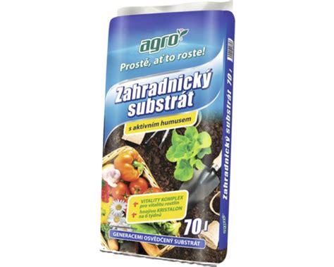 Zložky záhradného substrátu - infografika