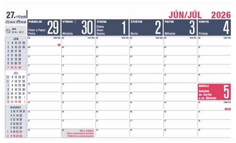 Kalendár s vyznačením vhodných mesiacov na jarnú a jesennú vertikutáciu