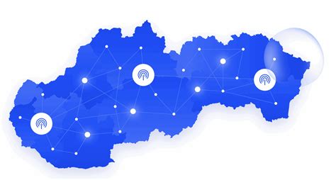 Mapa Slovenska zobrazujúca oblasti pokryté 5G sieťou.