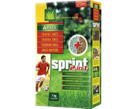 Ilustrácia technológie obaľovania semien trávnej zmesi s hnojivom a zmáčadlom.