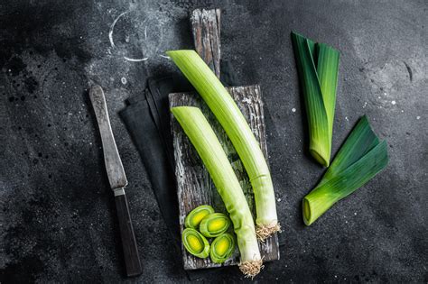 fotografia rôznych jedál s pórom