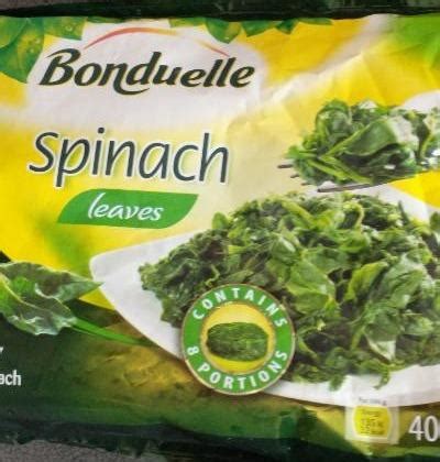 mrazený špenát v nádobkách