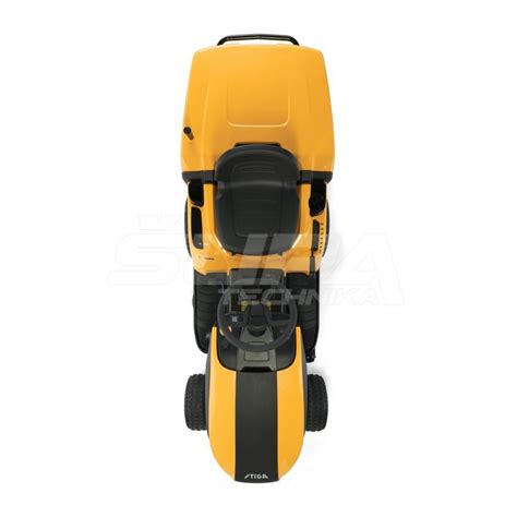 Schematické znázornenie skladania riadidiel akumulátorovej kosačky STIGA