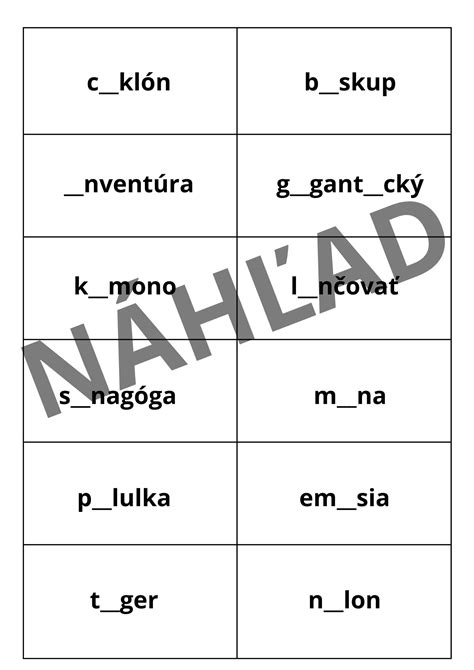 Schematické znázornenie delenia slov na domáce a cudzie.