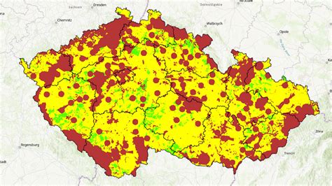 mapa vhodných pestovateľských oblastí pre čierne ríbezle