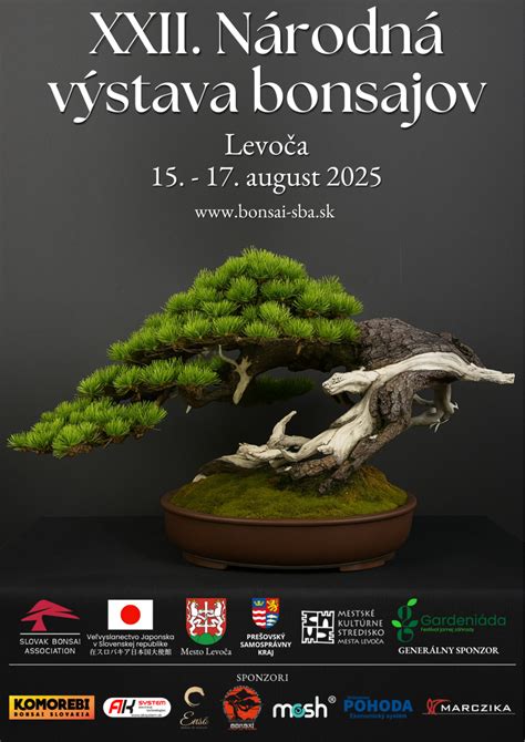 Ukážka solitérov a bonsajov