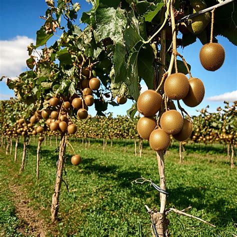 detail rezu rastliny kiwi