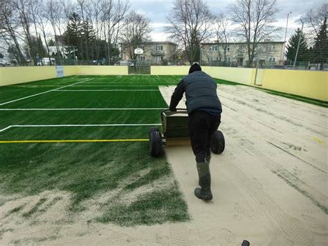 Fotografia nového umelého trávnika na futbalovom ihrisku ZŠ s MŠ Hurbanova v Martine