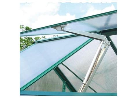 Ilustrácia automatického otvárania okna skleníka