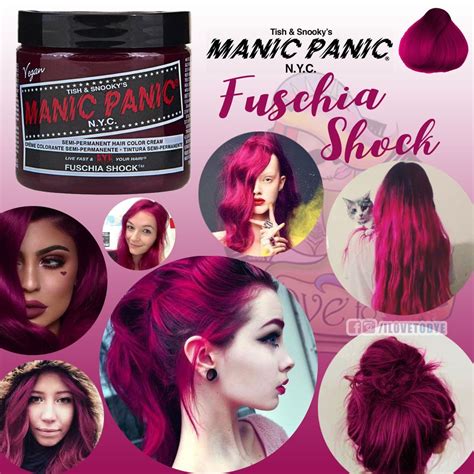 Obrázok balenia farby na vlasy Manic Panic Fuchsia Shock