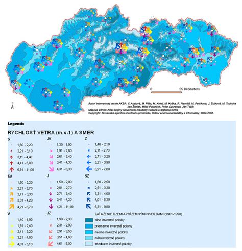 Mapa Slovenska s označenými vinohradníckymi oblasťami