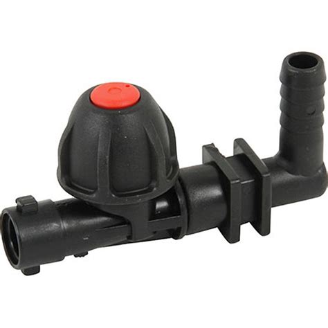 Produktové foto: detaily rýchlospojky a trysky k špirálovej hadici