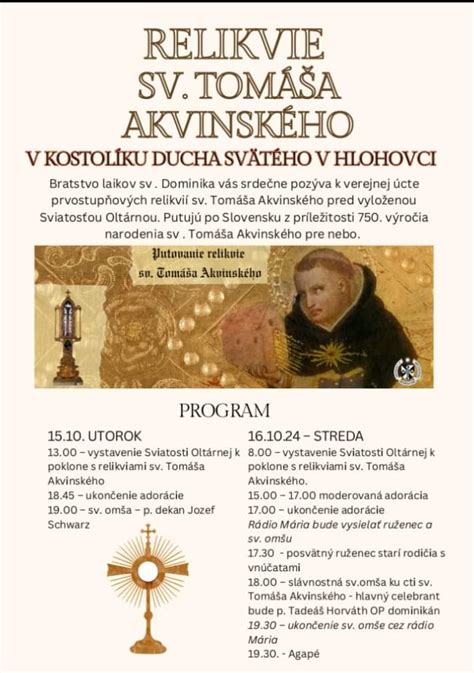 Portrét svätého Tomáša Akvinského