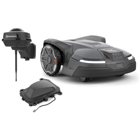 Schéma inštalácie robotickej kosačky Husqvarna Automower 450X NERA s EPOS a bez neho