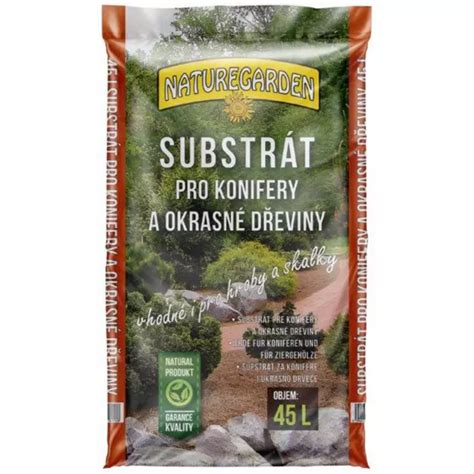 Balenie substrátu pre okrasné dreviny