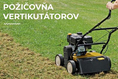 obrázok vertikutátora v akcii