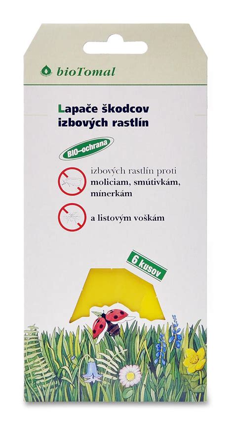 Sada rôznych druhov lepových doštičiek pre monitorovanie škodcov