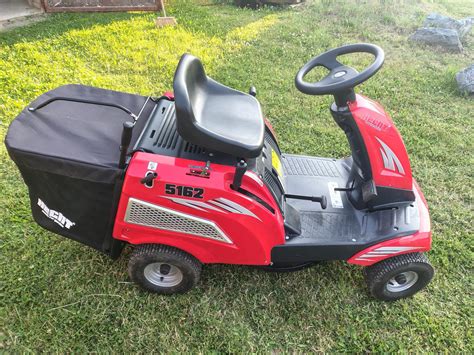 Záhradný rider HECHT 5162 v akcii