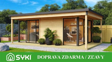 Záhradná garáž Dávid alebo luxusný záhradný domček David-1