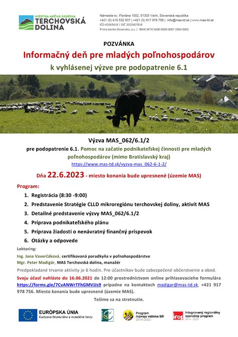 Infografika: Kľúčové kritériá oprávnenosti pre mladých poľnohospodárov a spracovateľov.