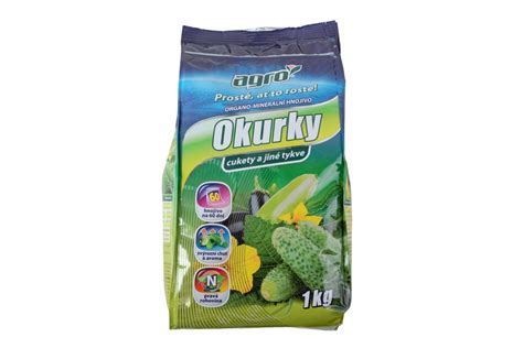 Obal komerčného hnojiva na uhorky