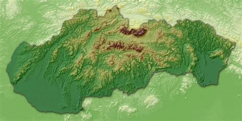 Mapa lesnatosti Slovenska