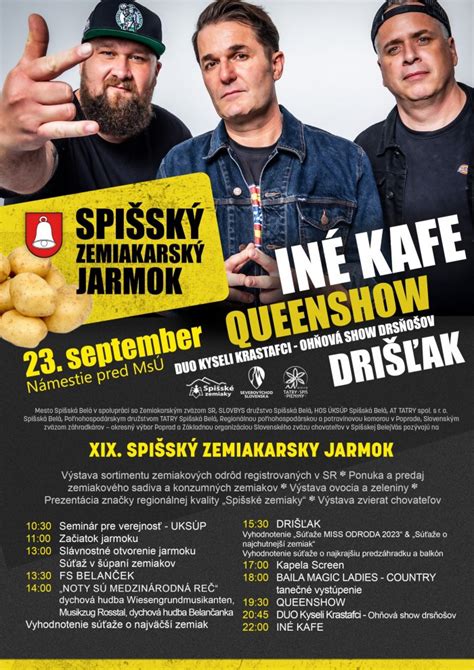 Spišský zemiakarský jarmok - stánok s ochutnávkou zemiakových jedál