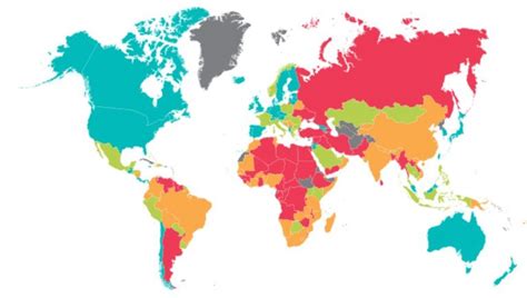 Mapa regulácie GMO vo svete