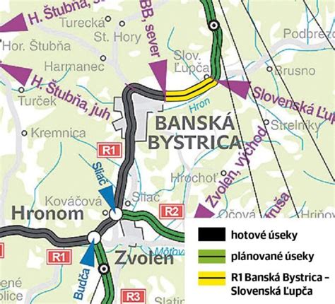 mapa Záhorskej Bystrice s vyznačenými rezidenčnými zónami a občianskou vybavenosťou
