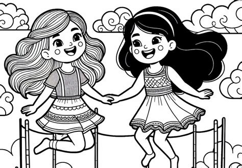 Dve dievčatá v uniformách s batohmi pomáhajú mladšiemu žiakovi s knihami.